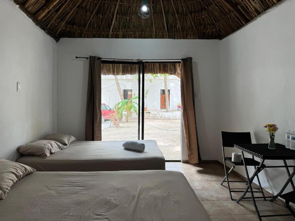 Cabanas Camping Ria Celestun Luaran gambar