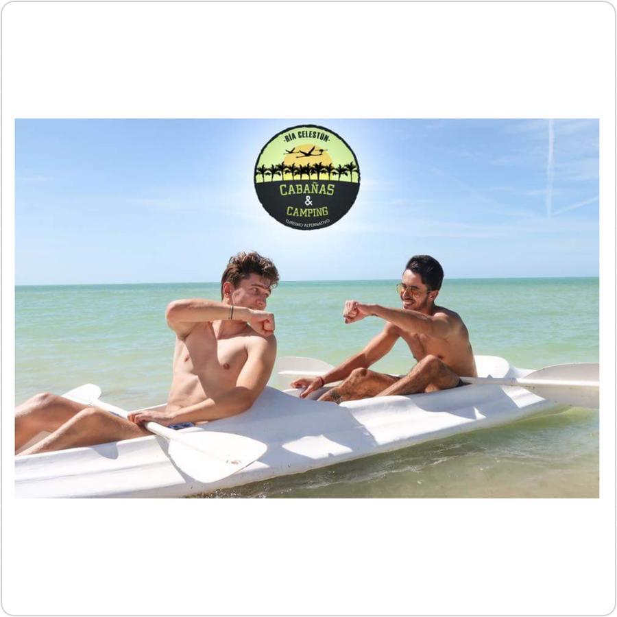 Cabanas Camping Ria Celestun Luaran gambar