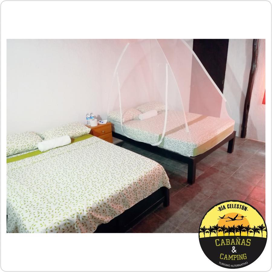 Cabanas Camping Ria Celestun Luaran gambar