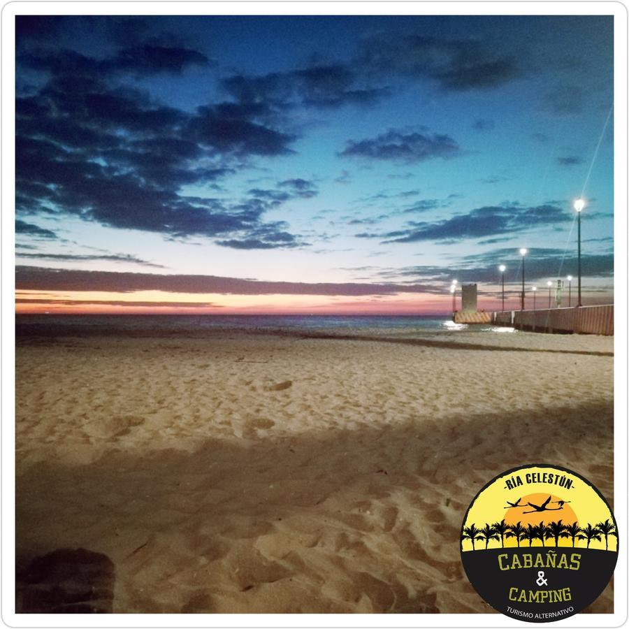 Cabanas Camping Ria Celestun Luaran gambar